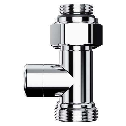 Узел нижнего подключения Royal Thermo Design прямой 1/2"х3/4"EK (хром) фото в интернет-магазине САНТЕХСИТИ