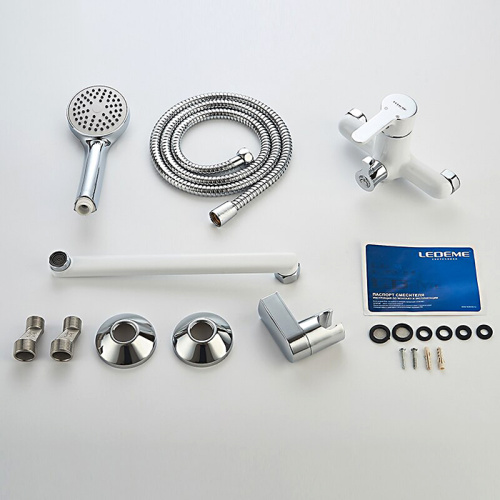 Смеситель Ledeme H03W L2203W фото в интернет-магазине САНТЕХСИТИ