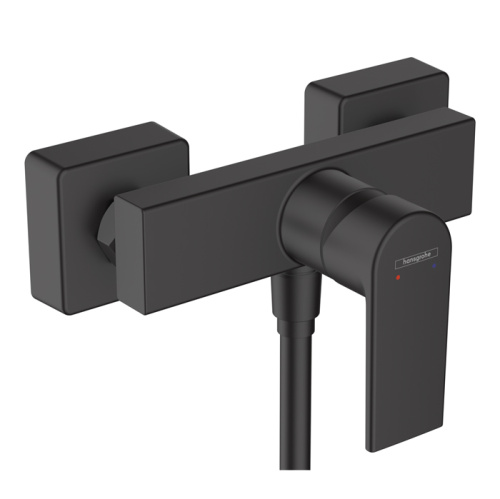 Hansgrohe Vernis Shap Смеситель для душа, однорычажный, цвет: матовый черный фото в интернет-магазине САНТЕХСИТИ