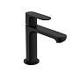 Hansgrohe Rebris S Смеситель для раковины 110, с д/клапаном, цвет: матовый черный фото в интернет-магазине САНТЕХСИТИ