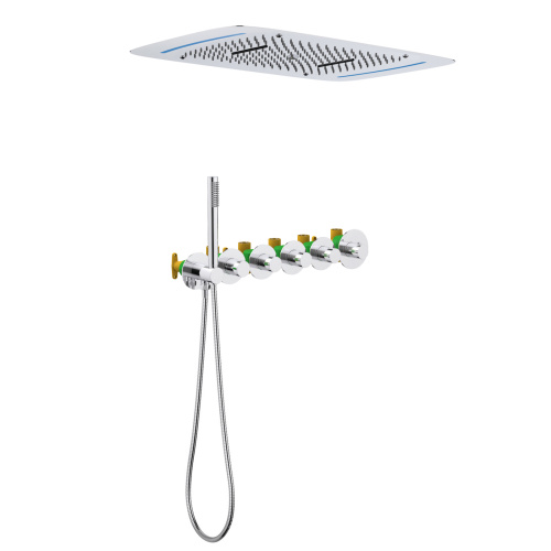 Душевая система встроенная с термостатом Timo Saona SX-2319/00SM хром фото в интернет-магазине САНТЕХСИТИ