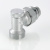 Радиаторный кран VALTEC 1/2" под евроконус 3/4EK нижний угловой с упл. фото в интернет-магазине САНТЕХСИТИ