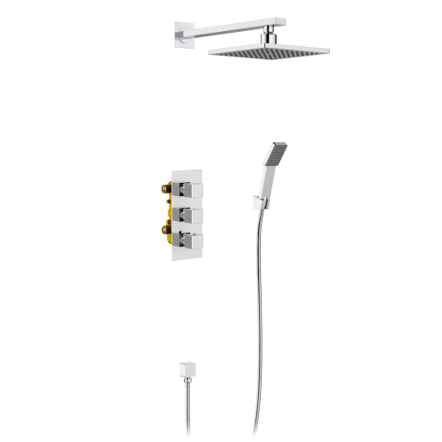 Душевая система встроенная с термостатом Timo Tetra-thermo SX-0179/00SM хром фото в интернет-магазине САНТЕХСИТИ