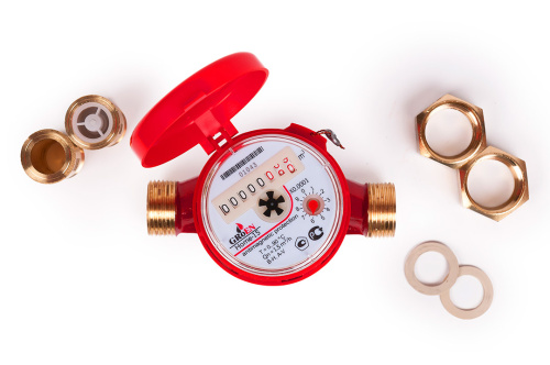 Счетчик воды GROEN для горячей воды 11/2" фото в интернет-магазине САНТЕХСИТИ