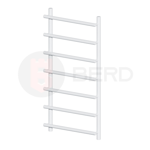 Полотенцесушитель цв. белый мат. P2 50х80 фото в интернет-магазине САНТЕХСИТИ