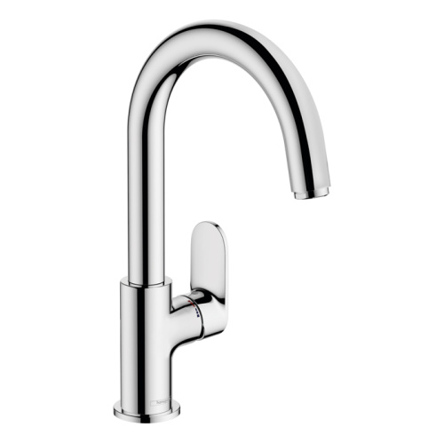 Hansgrohe Vernis Blend Смеситель для раковины, излив 210 мм, с донным клапаном, цвет: хром фото в интернет-магазине САНТЕХСИТИ