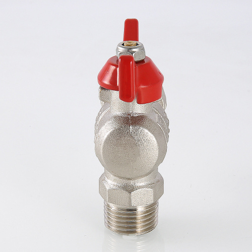 Кран шаровой угловой с накидной гайкой VALTEC 1/2" вн-нар фото в интернет-магазине САНТЕХСИТИ