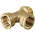 Резьбовой фитинг TIM Тройник с переходом на нар.р (латун.)  1/2" нар/вн/вн фото в интернет-магазине САНТЕХСИТИ