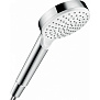 Hansgrohe Crometta 1j EcoSmart Ручной душ, цвет: хром/белый фото в интернет-магазине САНТЕХСИТИ