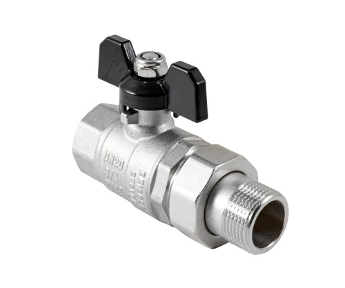 Кран с полусгоном PROFACTOR STRONG 3/4" прямой фото в интернет-магазине САНТЕХСИТИ