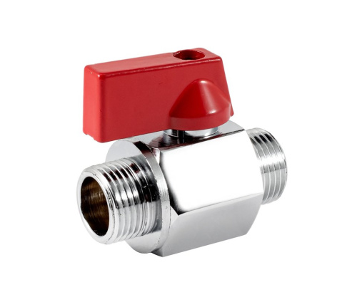 Кран шаровой PROFACTOR CHROME мини для бытовой техники н/н 3/8" фото в интернет-магазине САНТЕХСИТИ