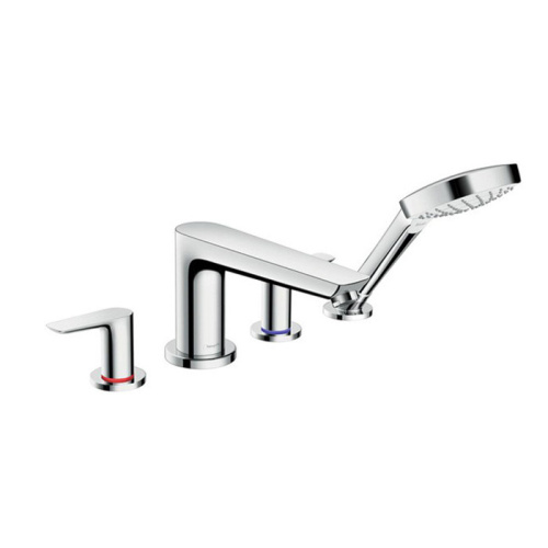 Hansgrohe Talis E Смеситель на край ванны, на 4 отверстия, цвет: хром фото в интернет-магазине САНТЕХСИТИ