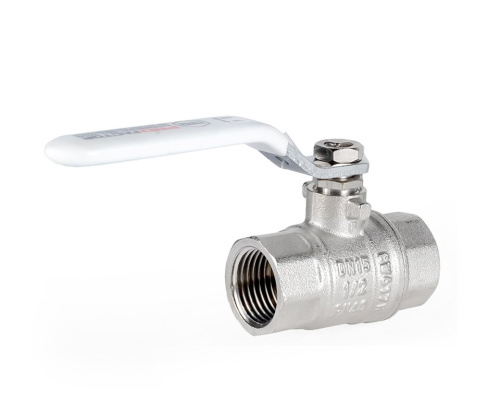 Кран шаровый PROFACTOR 1/2" вн.-вн. стальная рукоятка (12/120) фото в интернет-магазине САНТЕХСИТИ