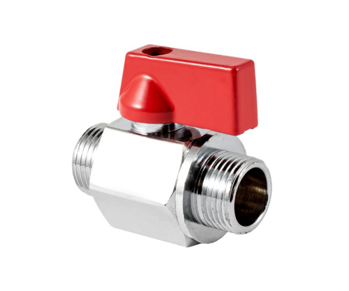 Кран шаровой PROFACTOR CHROME мини для бытовой техники н/н 3/8" фото в интернет-магазине САНТЕХСИТИ