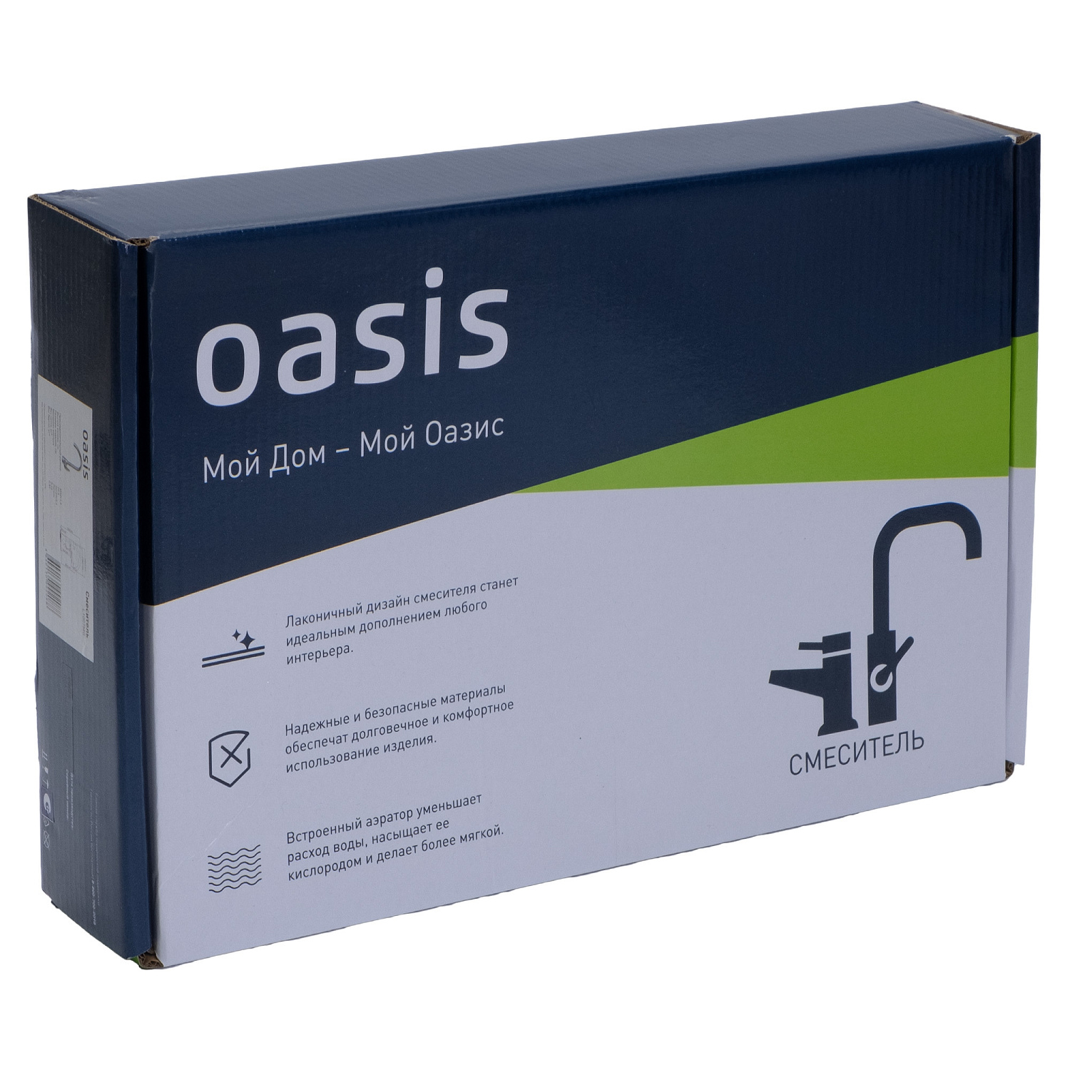 Смеситель OASIS для кухни L1007MG фото в интернет-магазине САНТЕХСИТИ