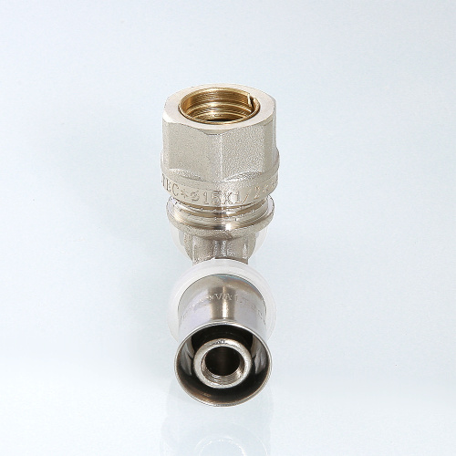 Пресс фитинг VALTEC Тройник переходной 20мм с переходом на обжим 15мм фото в интернет-магазине САНТЕХСИТИ