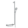 Hansgrohe Raindance Select S 120/U'Comfort Душевой гарнитур, с ручным душем и полочкой, 110см., цвет: хром фото в интернет-магазине САНТЕХСИТИ