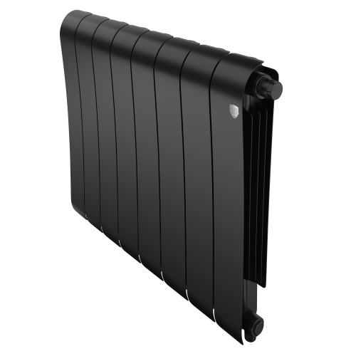 Радиатор биметаллический Royal Thermo Infinity 500 Noir Sable VR80 - 8 секц. фото в интернет-магазине САНТЕХСИТИ