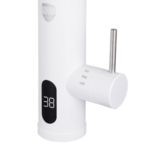 Водонагреватель проточный электрический Royal Thermo QuickTap (White) фото в интернет-магазине САНТЕХСИТИ