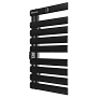 Полотенцесушитель THERMEX электрический Njord Black черный матовый цвет 566х910х55 425Вт фото в интернет-магазине САНТЕХСИТИ