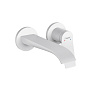 Hansgrohe Vivenis Смеситель для раковины. настенный. 195 ХР, цвет: белый матовый фото в интернет-магазине САНТЕХСИТИ