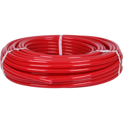 Труба из сшитого полиэтилена STOUT PE-Xa EVOH 20*2.0 (100м) красная фото в интернет-магазине САНТЕХСИТИ