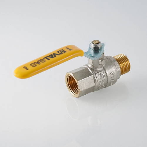 Кран шаровой VALTEC для газа VALGAS 1/2" вн-нар стальная рукоятка фото в интернет-магазине САНТЕХСИТИ