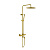 Душевая система с термостатом Timo Saona SX-2380/20 золото шлифованное фото в интернет-магазине САНТЕХСИТИ