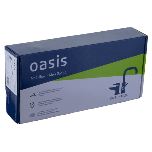 Смеситель OASIS для кухни L1011MSh фото в интернет-магазине САНТЕХСИТИ