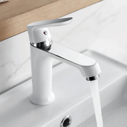 Смеситель для раковины Ledeme H77W L1077W фото в интернет-магазине САНТЕХСИТИ