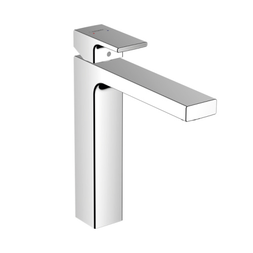 Hansgrohe Vernis Shap Смеситель для раковины, излив 190 мм, с донным клапаном, цвет: хром фото в интернет-магазине САНТЕХСИТИ