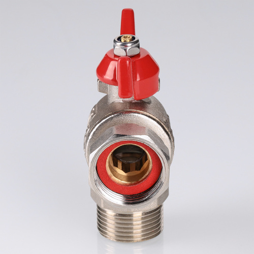 Кран шаровой угловой с накидной гайкой VALTEC (КОРОТКИЙ) 1/2" вн-нар (15/60) фото в интернет-магазине САНТЕХСИТИ