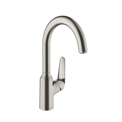 Hansgrohe Focus Смеситель для раковины, на 1 отв., цвет: сталь фото в интернет-магазине САНТЕХСИТИ