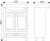 55 Тумба Samantha 55 (ум. Элеганс 55) фото в интернет-магазине САНТЕХСИТИ 55 Тумба Samantha 55 (ум. Элеганс 55) фото в интернет-магазине САНТЕХСИТИ