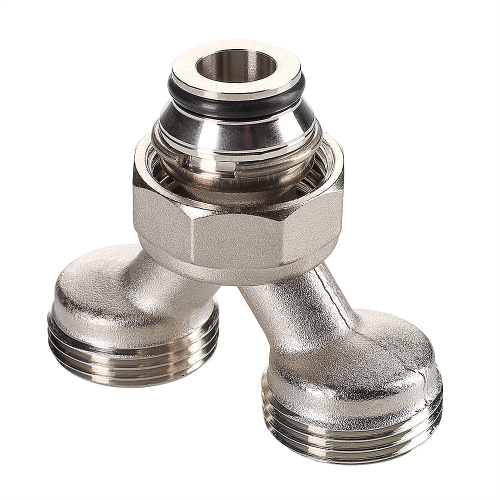 Разделитель потока коллекторный VALTEC 3/4"EKх2 вых.3/4"EK фото в интернет-магазине САНТЕХСИТИ