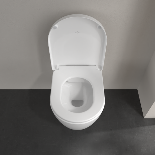 Подвесной унитаз Villeroy & Boch Avento 5656HR01 alpin, безободковый фото в интернет-магазине САНТЕХСИТИ