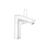 Hansgrohe Talis E Смеситель для раковины 150, на 1 отв, с донным клапаном, излив 141мм, цвет: белый матовый фото в интернет-магазине САНТЕХСИТИ