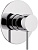 Смеситель для душа встраиваемый Rubinetterie Mariani коллекция NEXT модель B00179NS, 1 выход, хром фото в интернет-магазине САНТЕХСИТИ