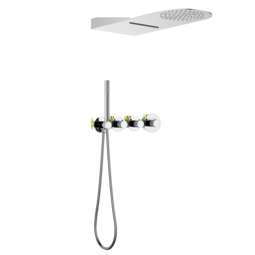 Душевая система встроенная с термостатом Timo Saona SX-2350/00SM хром фото в интернет-магазине САНТЕХСИТИ