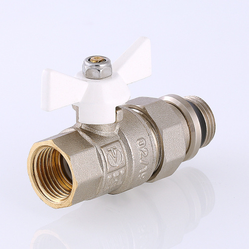 Кран с полусгоном VALTEC прямой 3/4" с дополнительным уплотнением фото в интернет-магазине САНТЕХСИТИ