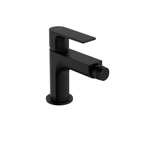 Hansgrohe Rebris E Смеситель для биде на 1 отверстие, однорычажныйс д/клапаном, цвет: черный матовый фото в интернет-магазине САНТЕХСИТИ