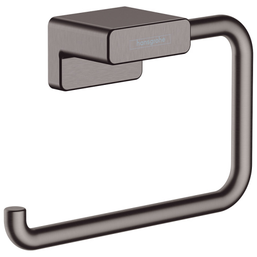 Hansgrohe AddStoris Держатель т/б без крышки, цвет: шлифованный черный хром фото в интернет-магазине САНТЕХСИТИ