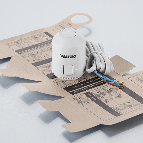 Сервопривод VALTEC 220В нормально открытый VT.TE3043.A.220 фото в интернет-магазине САНТЕХСИТИ