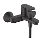 Hansgrohe Vernis Blend Смеситель для ванны, однорычажный, цвет: матовый черный фото в интернет-магазине САНТЕХСИТИ