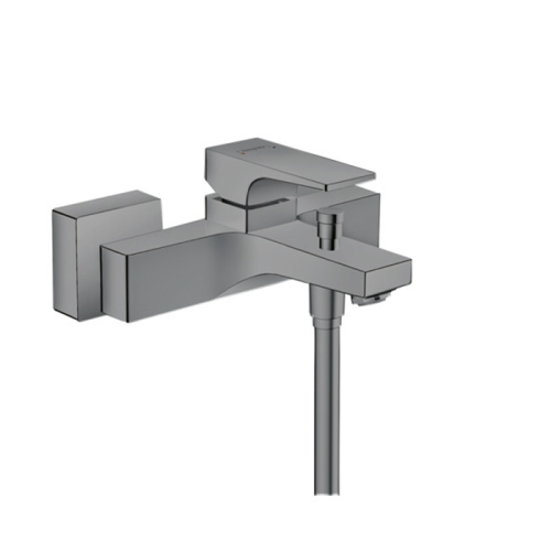 Hansgrohe Metropol Смеситель для ванны настенный, излив 180мм, цвет: шлифованный черный хром фото в интернет-магазине САНТЕХСИТИ