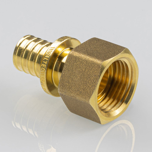 Аксиальный фитинг VALTEC Муфта с накидной гайкой 20х1/2" фото в интернет-магазине САНТЕХСИТИ