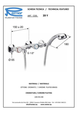 Смес душ RR 39Y рез + шланг.лейка_3