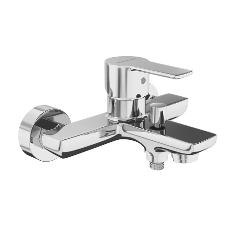 Смеситель SONATA для ванны, хром фото в интернет-магазине САНТЕХСИТИ