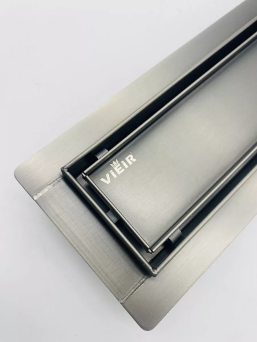 Трап для душа VIEIR DLA под плитку сатин 600 мм фото в интернет-магазине САНТЕХСИТИ