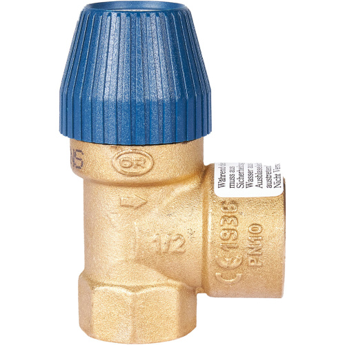 Предохранительный клапан для систем водоснабжения 10 бар 1/2"x3/4" (477.199) STOUT фото в интернет-магазине САНТЕХСИТИ